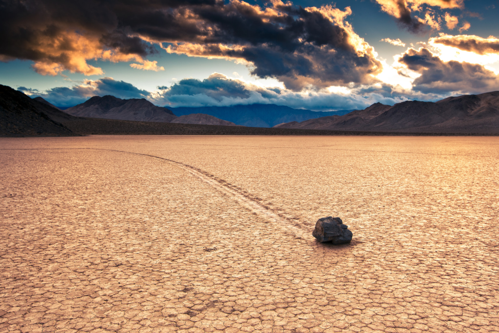 Death Valley Rock (Sailing Stones)