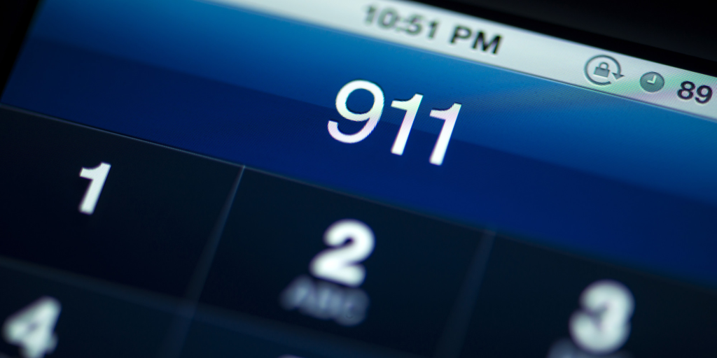 Call 911/the police if you are being followed or in a really bad situation.