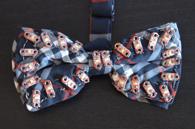 Fiat Lux Bow Tie (Wearable Electronics & STEM Center USA!)