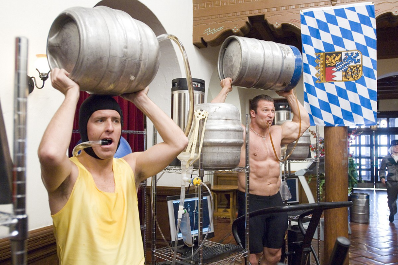 Beerfest training scene