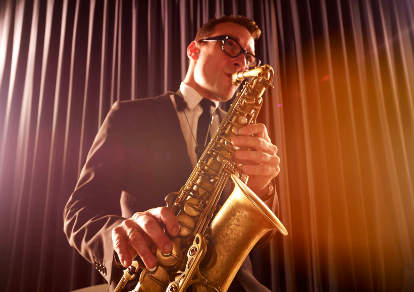 Saxophonist Benjamin Herman.